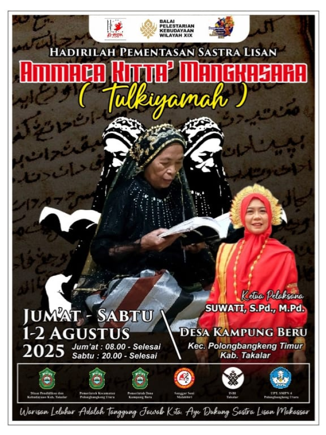 PEMENTASAN BUDAYA AMMACA KITTA MANGKASARAK